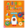 Product image 1 of Big Stickers for Toddler Hands: First Words, a sticker activity book for ages 2+, by Make Believe Ideas.