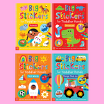 Product image 1 of Big Stickers for Toddler Hands Pack, a pack for ages 2+, by Make Believe Ideas.