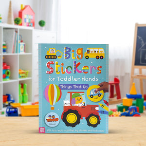 Product image 2 of Big Stickers for Toddler Hands Pack, a pack for ages 2+, by Make Believe Ideas.