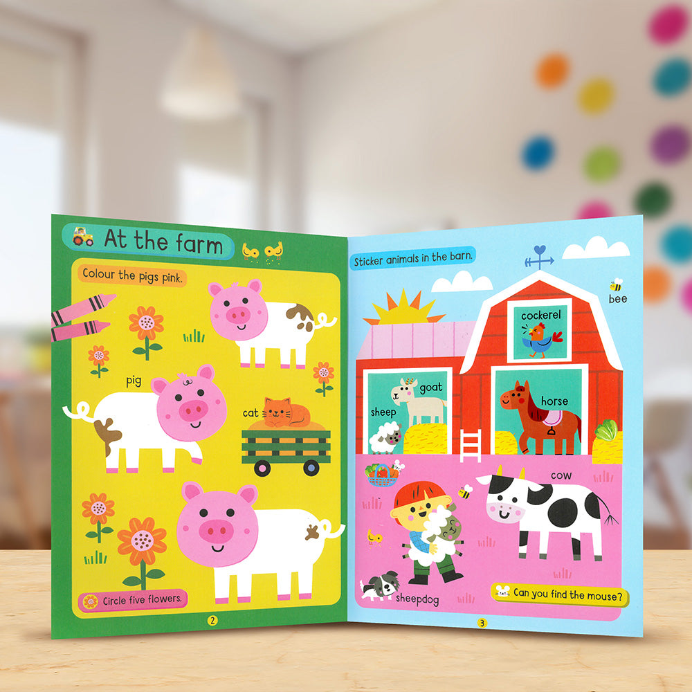 Product image 6 of Big Stickers for Toddler Hands Pack, a pack for ages 2+, by Make Believe Ideas.