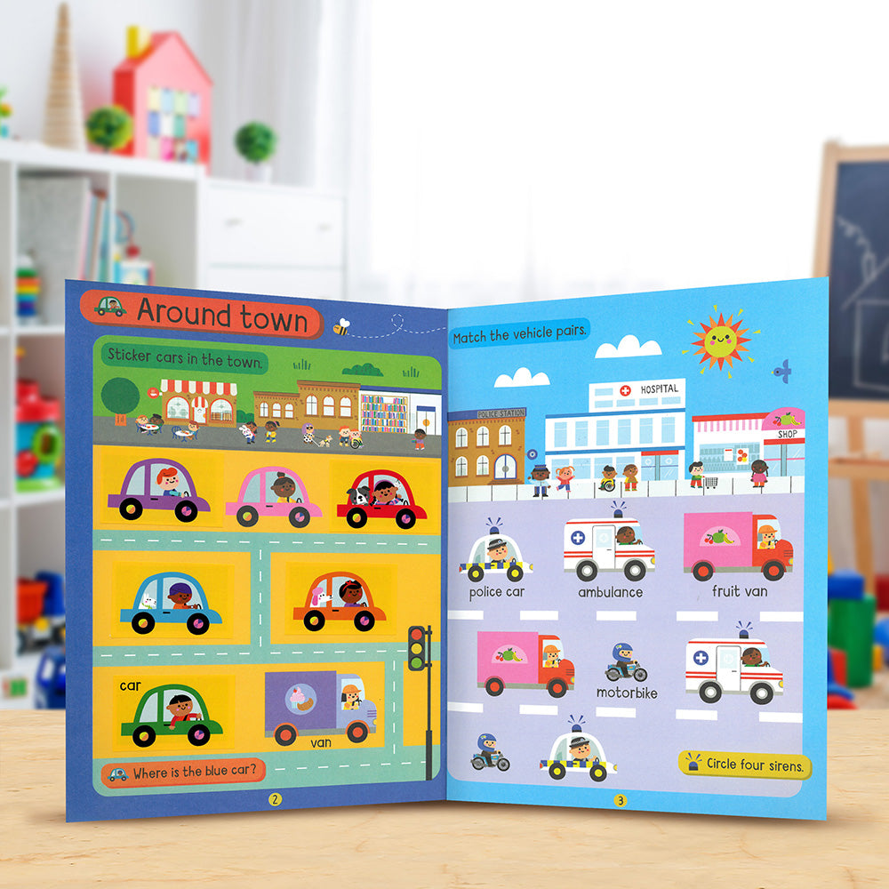 Product image 9 of Big Stickers for Toddler Hands Pack, a pack for ages 2+, by Make Believe Ideas.