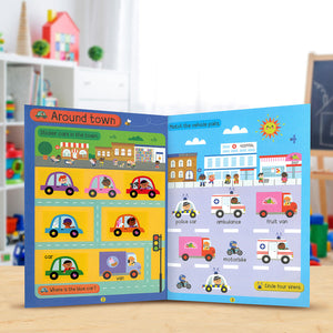 Product image 9 of Big Stickers for Toddler Hands Pack, a pack for ages 2+, by Make Believe Ideas.