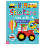 Product image 1 of Big Stickers for Toddler Hands: Things That Go, a sticker activity book for ages 2+, by Make Believe Ideas.