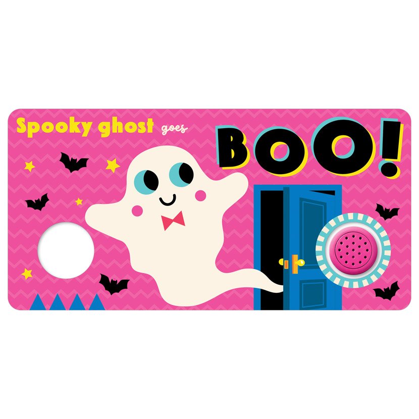 Product image 2 of Boo! Sound Board Book, a board book for ages 0+, by Make Believe Ideas.