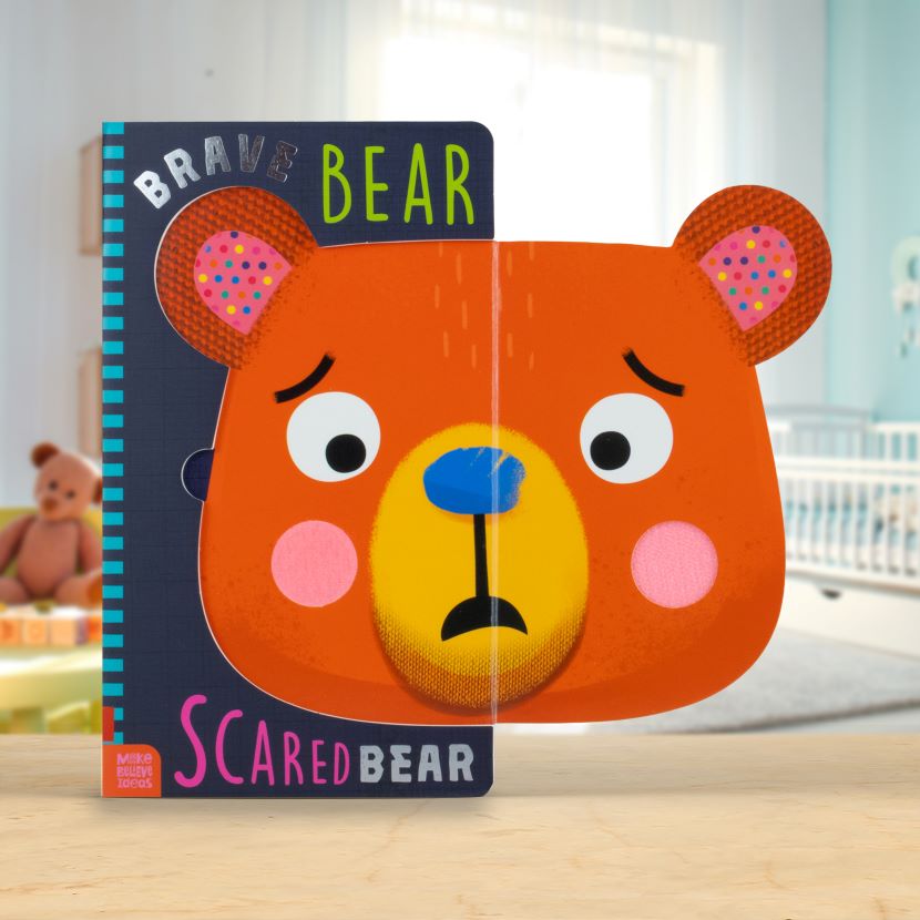 Product image 3 of Brave Bear, Scared Bear, a board book for ages 0+, by Make Believe Ideas.