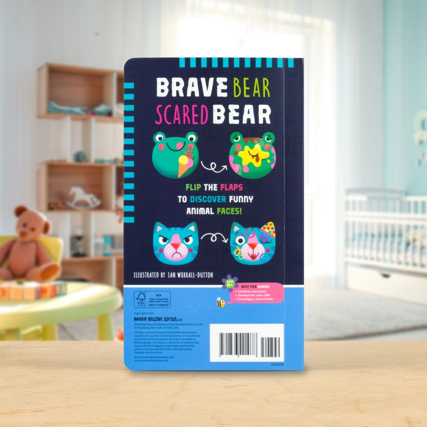 Product image 8 of Brave Bear, Scared Bear, a board book for ages 0+, by Make Believe Ideas.