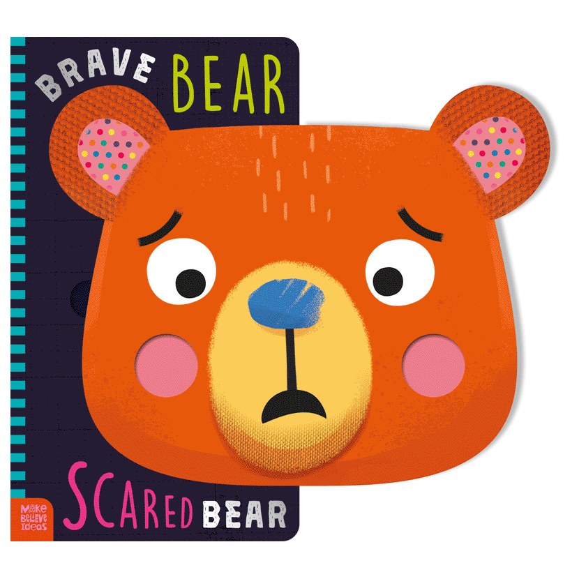 Product image 10 of Brave Bear, Scared Bear, a board book for ages 0+, by Make Believe Ideas.