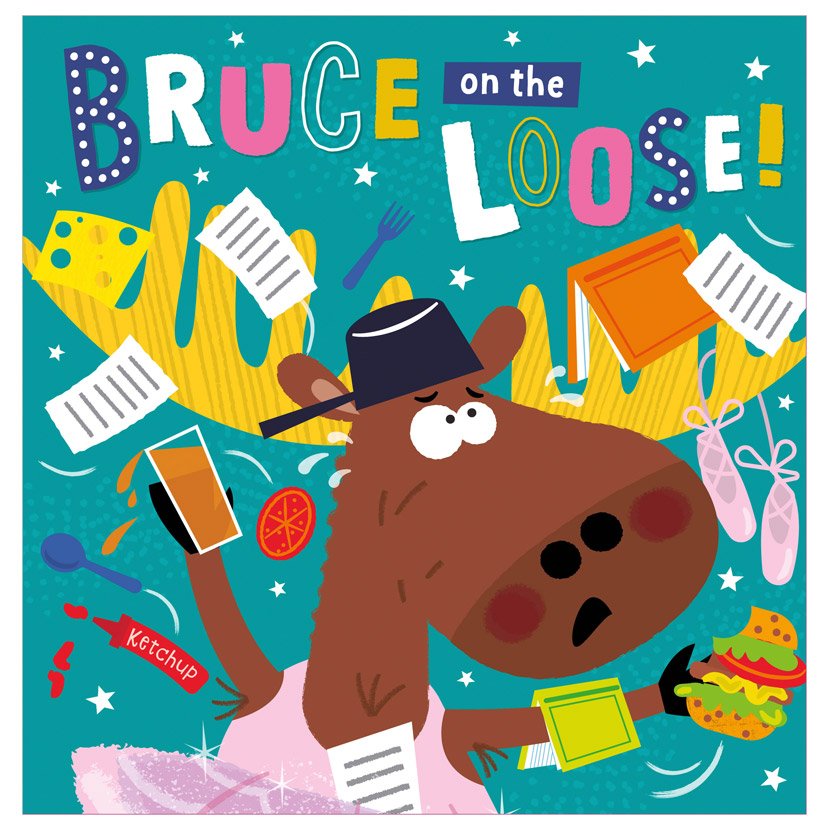 Product image 1 of Bruce on the Loose!, a picture book for ages 3+, by Make Believe Ideas.