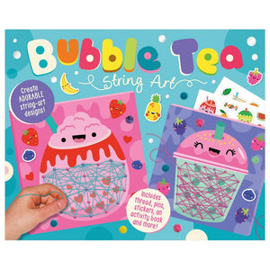 Product image 1 of Bubble Tea String Art, a box set for ages 6+, by Make Believe Ideas.