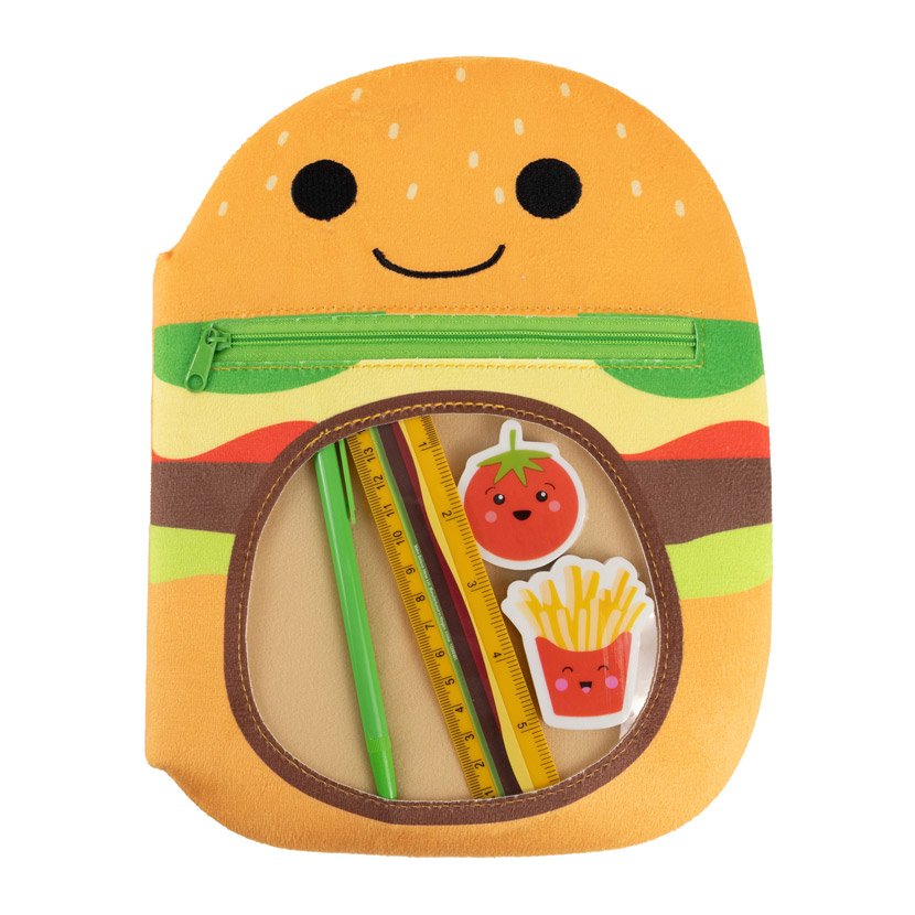 Product image 1 of Burger Sketchbook Set, a stationery item for ages 3+, by Make Believe Ideas.