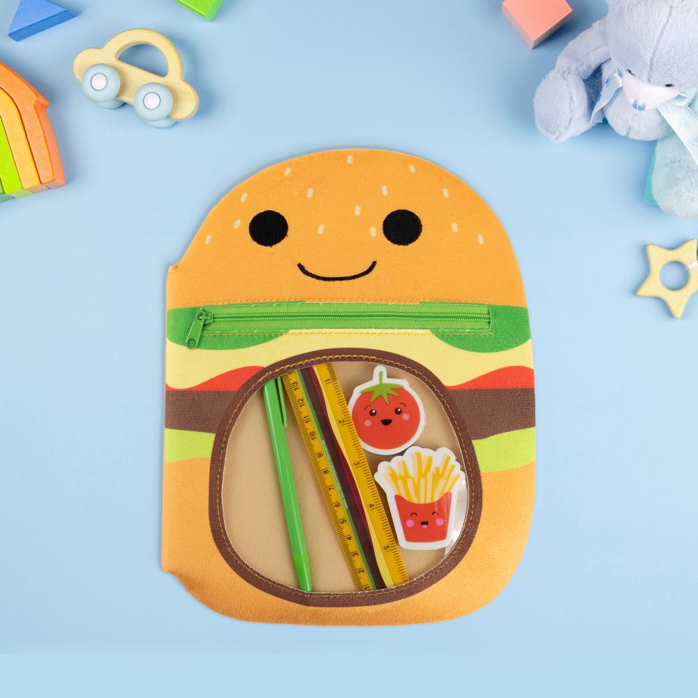 Product image 2 of Burger Sketchbook Set, a stationery item for ages 3+, by Make Believe Ideas.