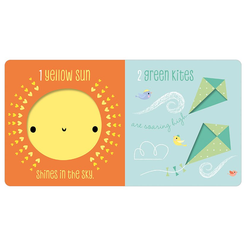 Product image 2 of Busy Bees Colours and Counting, a board book for ages 0+, by Make Believe Ideas.