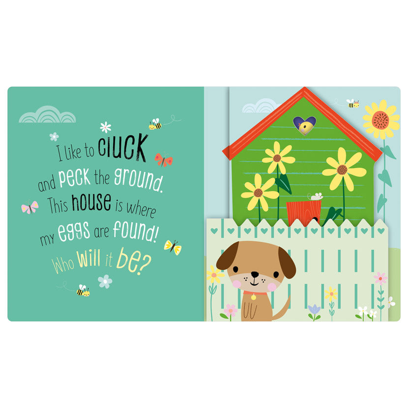 Product image 2 of Busy Bees Peek and Find Farm, a board book for ages 0+, by Make Believe Ideas.