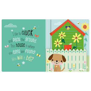 Product image 2 of Busy Bees Peek and Find Farm, a board book for ages 0+, by Make Believe Ideas.