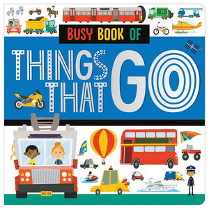 Product image 1 of Busy Book of Things That Go, a board book for ages 0+, by Make Believe Ideas.