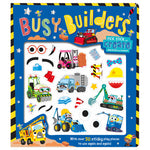 Product image 1 of Busy Builders, a board book for ages 3+, by Make Believe Ideas.