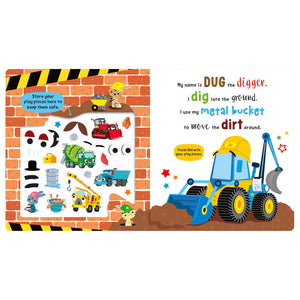 Product image 2 of Busy Builders, a board book for ages 3+, by Make Believe Ideas.