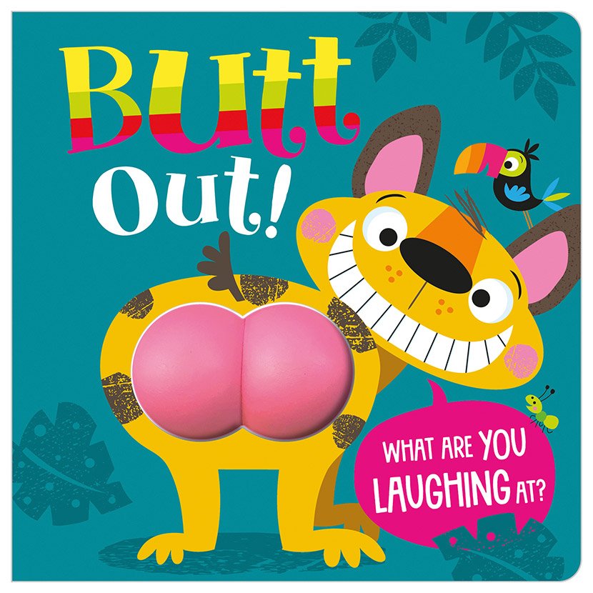 Product image 1 of Butt Out!, a board book for ages 3+, by Make Believe Ideas.