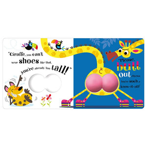 Product image 3 of Butt Out!, a board book for ages 3+, by Make Believe Ideas.