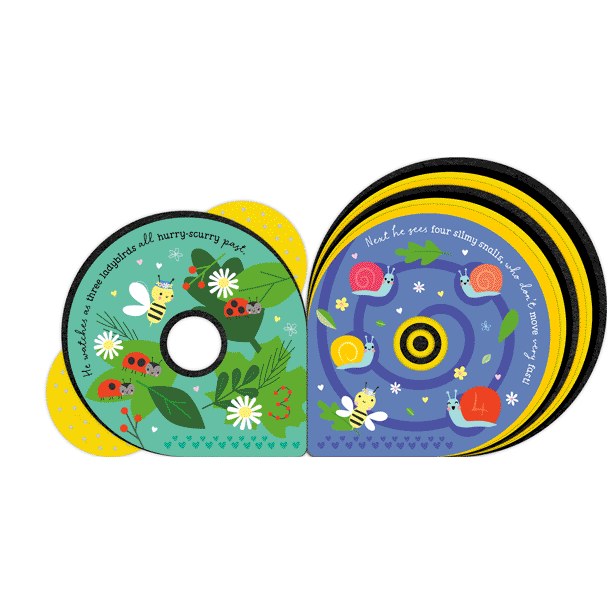 Product image 5 of Buzzy Bee's 123, a board book for ages 0+, by Make Believe Ideas.