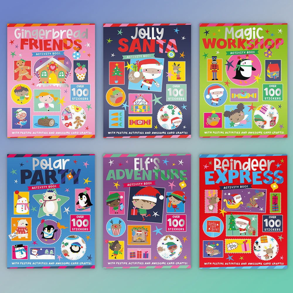 Product image 1 of Christmas Collection Sticker Activity, a pack for ages 4+, by Make Believe Ideas.