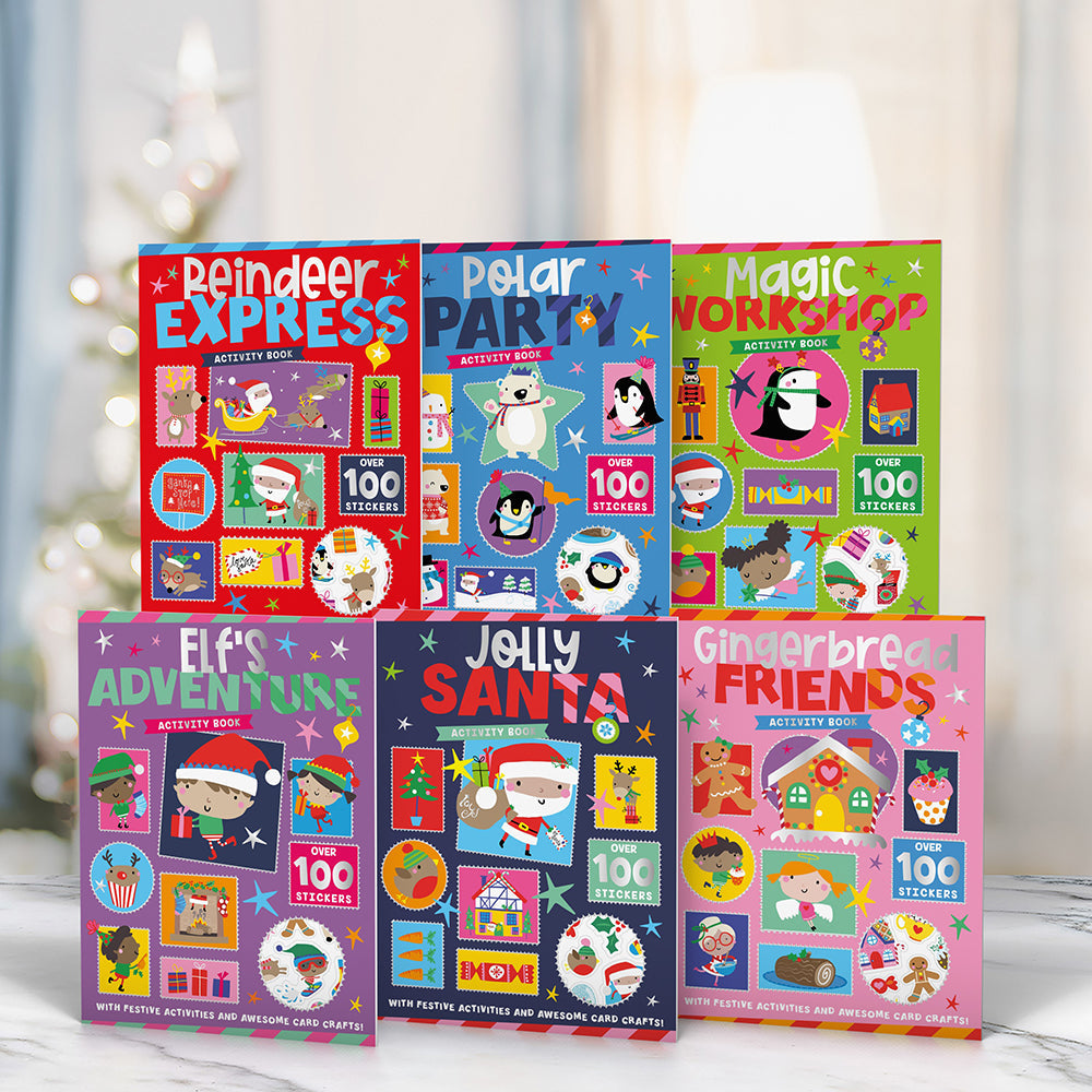 Product image 2 of Christmas Collection Sticker Activity, a pack for ages 4+, by Make Believe Ideas.