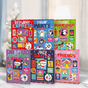 Product image 2 of Christmas Collection Sticker Activity, a pack for ages 4+, by Make Believe Ideas.