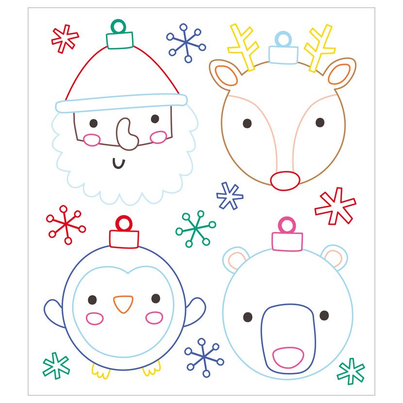 Product image 3 of Christmas Colouring, a box set for ages 3+, by Make Believe Ideas.