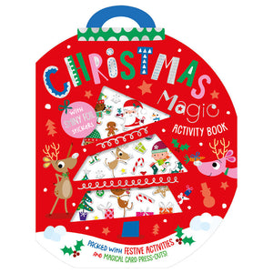 Product image 1 of Christmas Magic Activity Book, a sticker activity book for ages 4+, by Make Believe Ideas.