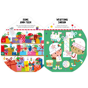 Product image 4 of Christmas Magic Activity Book, a sticker activity book for ages 4+, by Make Believe Ideas.