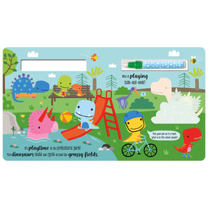 Product image 3 of Colour Splash Dinosaur Magic, a sticker activity book for ages 3+, by Make Believe Ideas.