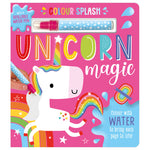Product image 1 of Colour Splash Unicorn Magic, a sticker activity book for ages 3+, by Make Believe Ideas.