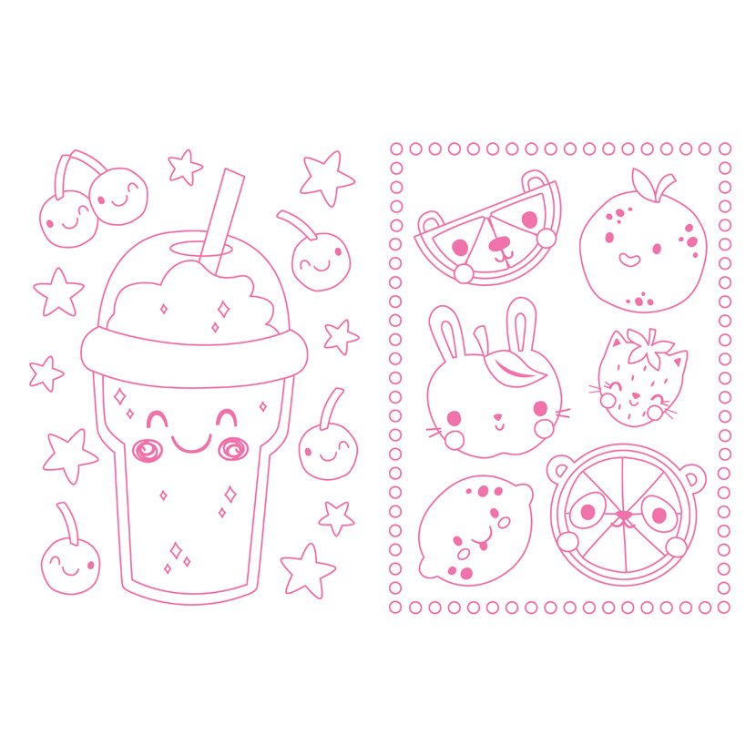 Product image 3 of Colour Your Own Bubble Tea Squishy, a box set for ages 3+, by Make Believe Ideas.