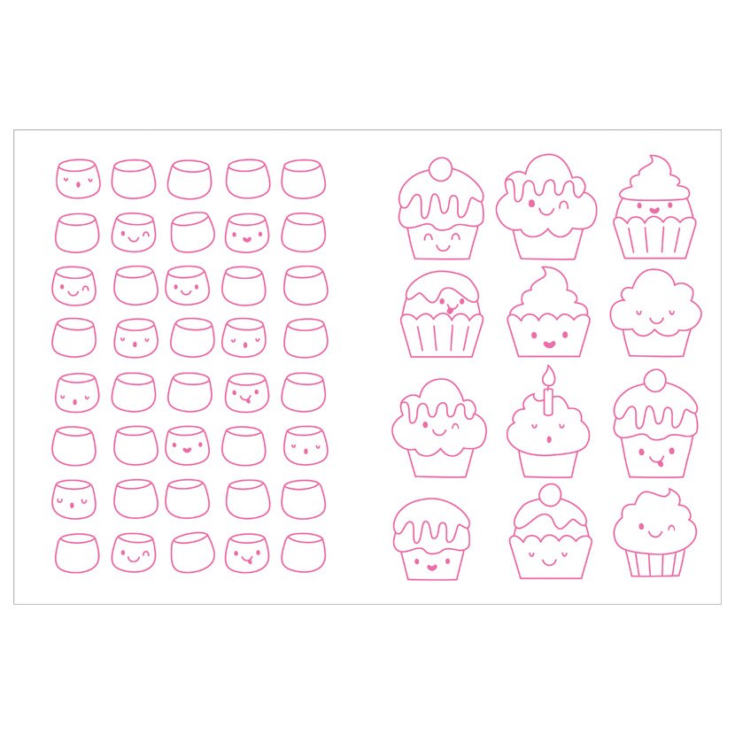Product image 3 of Colour Your Own Cupcake Squishy, a box set for ages 3+, by Make Believe Ideas.