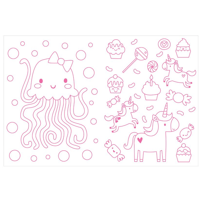 Product image 4 of Colour Your Own Unicorn Squishy, a box set for ages 3+, by Make Believe Ideas.
