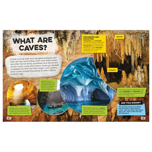 Product image 2 of Cool Caves, a non-fiction book for ages 5+, by Make Believe Ideas.