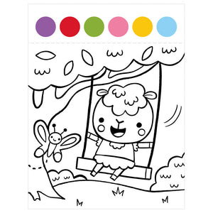 Product image 3 of Cosy Club Little Cuties, a colouring book for ages 4+, by Make Believe Ideas.