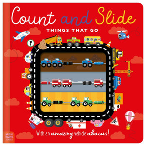 Product image 8 of Count and Slide Things That Go, a board book for ages 3+, by Make Believe Ideas.