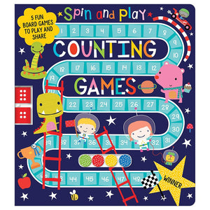 Product image 1 of Counting Games, a board book for ages 5+, by Make Believe Ideas.