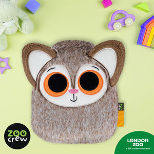 Product image 2 of Cuddly Lined Notebook Bush Baby, a stationery item for ages 3+, by Make Believe Ideas.