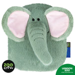 Product image 1 of Cuddly Lined Notebook Elephant, a stationery item for ages 3+, by Make Believe Ideas.