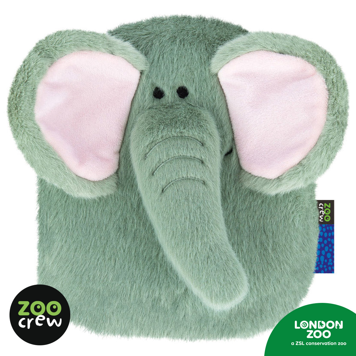 Product image 1 of Cuddly Lined Notebook Elephant, a stationery item for ages 3+, by Make Believe Ideas.