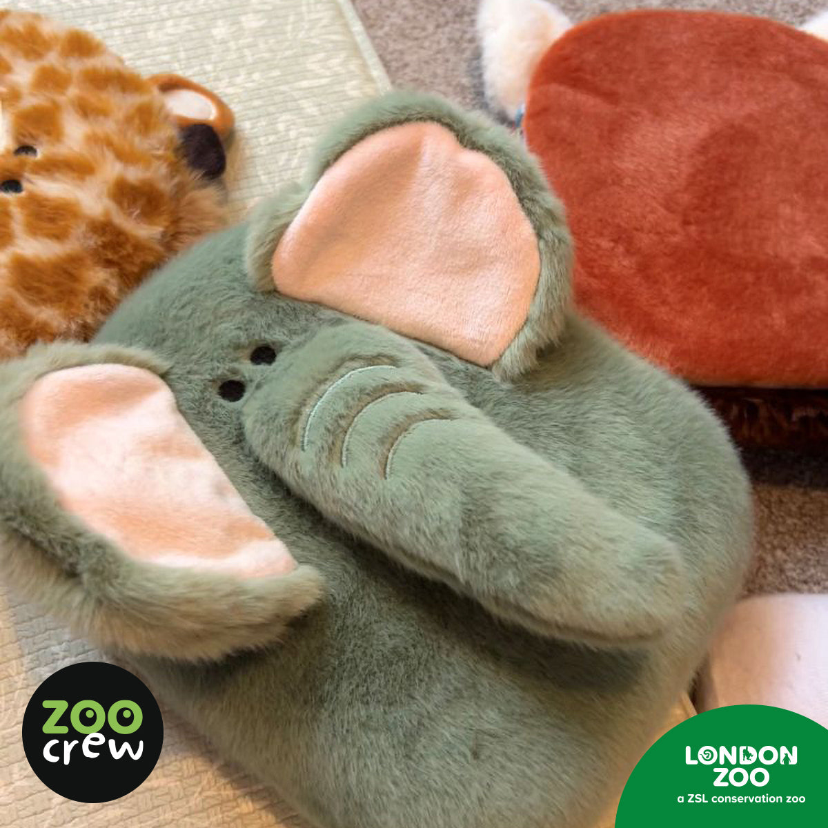 Product image 6 of Cuddly Lined Notebook Elephant, a stationery item for ages 3+, by Make Believe Ideas.