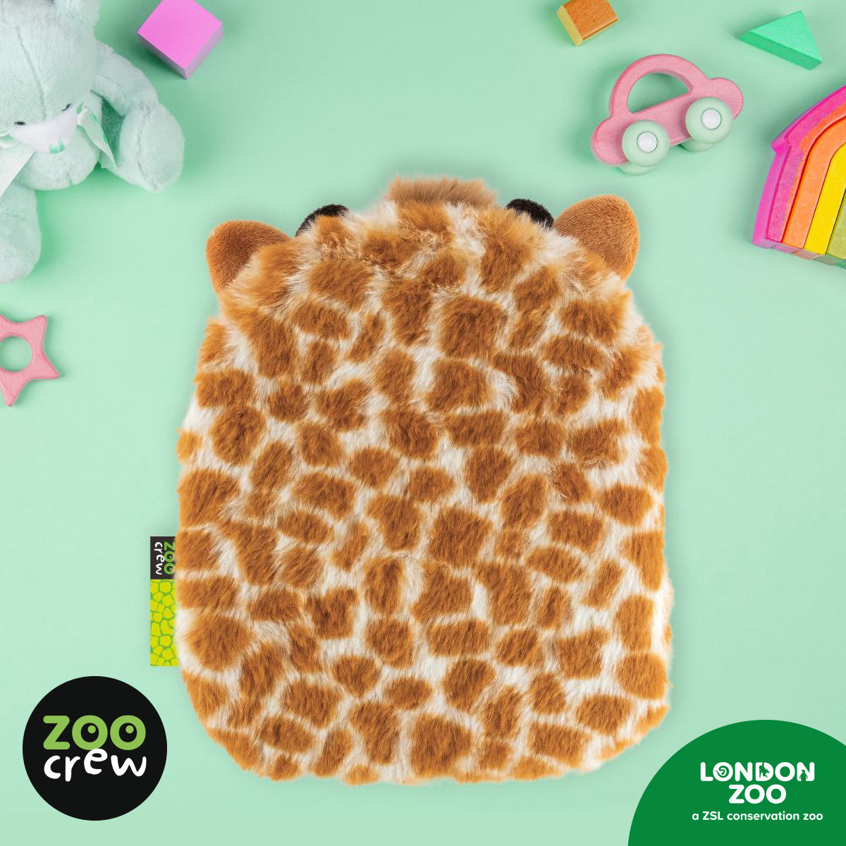 Product image 4 of Cuddly Lined Notebook Giraffe, a stationery item for ages 3+, by Make Believe Ideas.