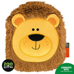 Product image 1 of Cuddly Lined Notebook Lion, a stationery item for ages 3+, by Make Believe Ideas.
