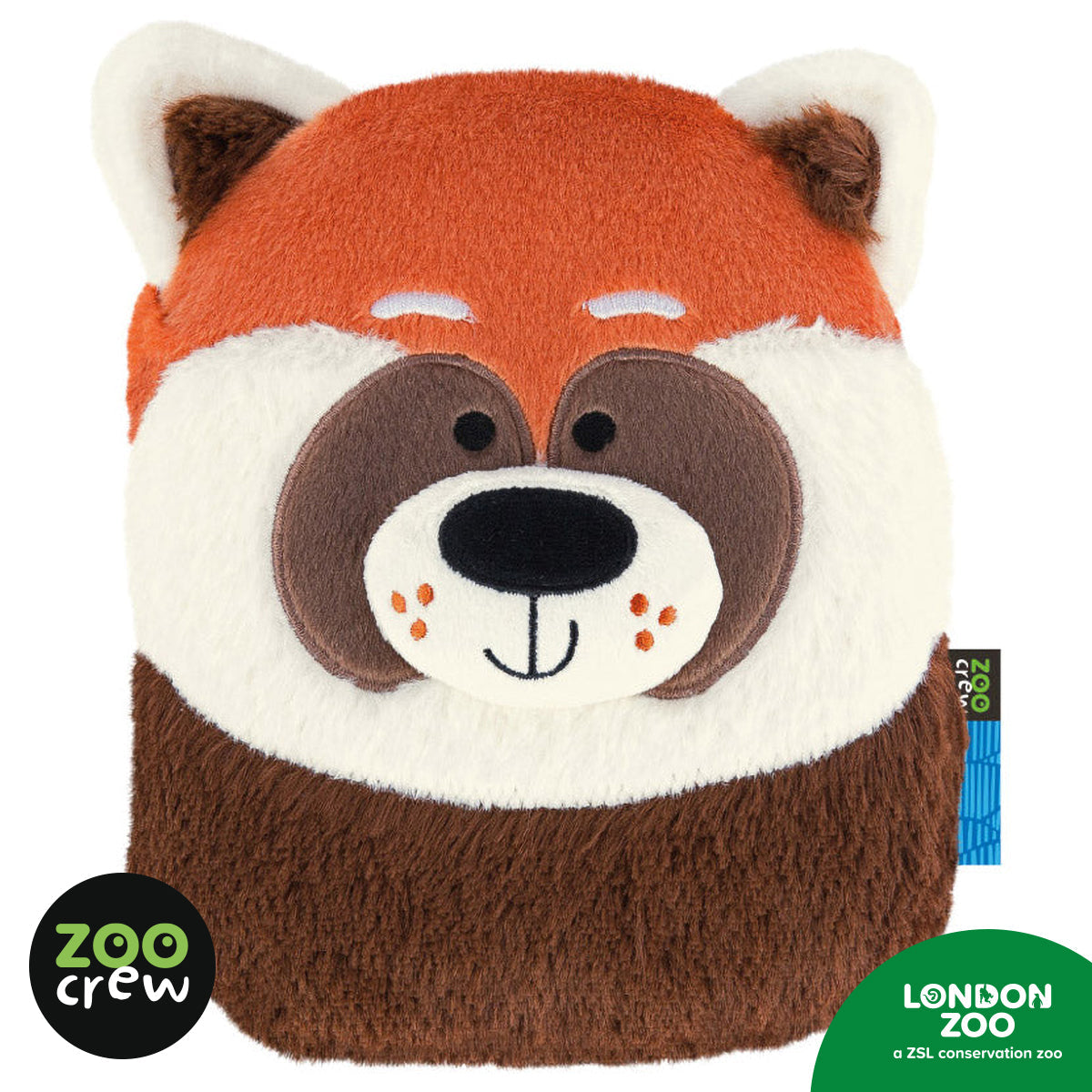 Product image 1 of Cuddly Lined Notebook Red Panda, a stationery item for ages 3+, by Make Believe Ideas.