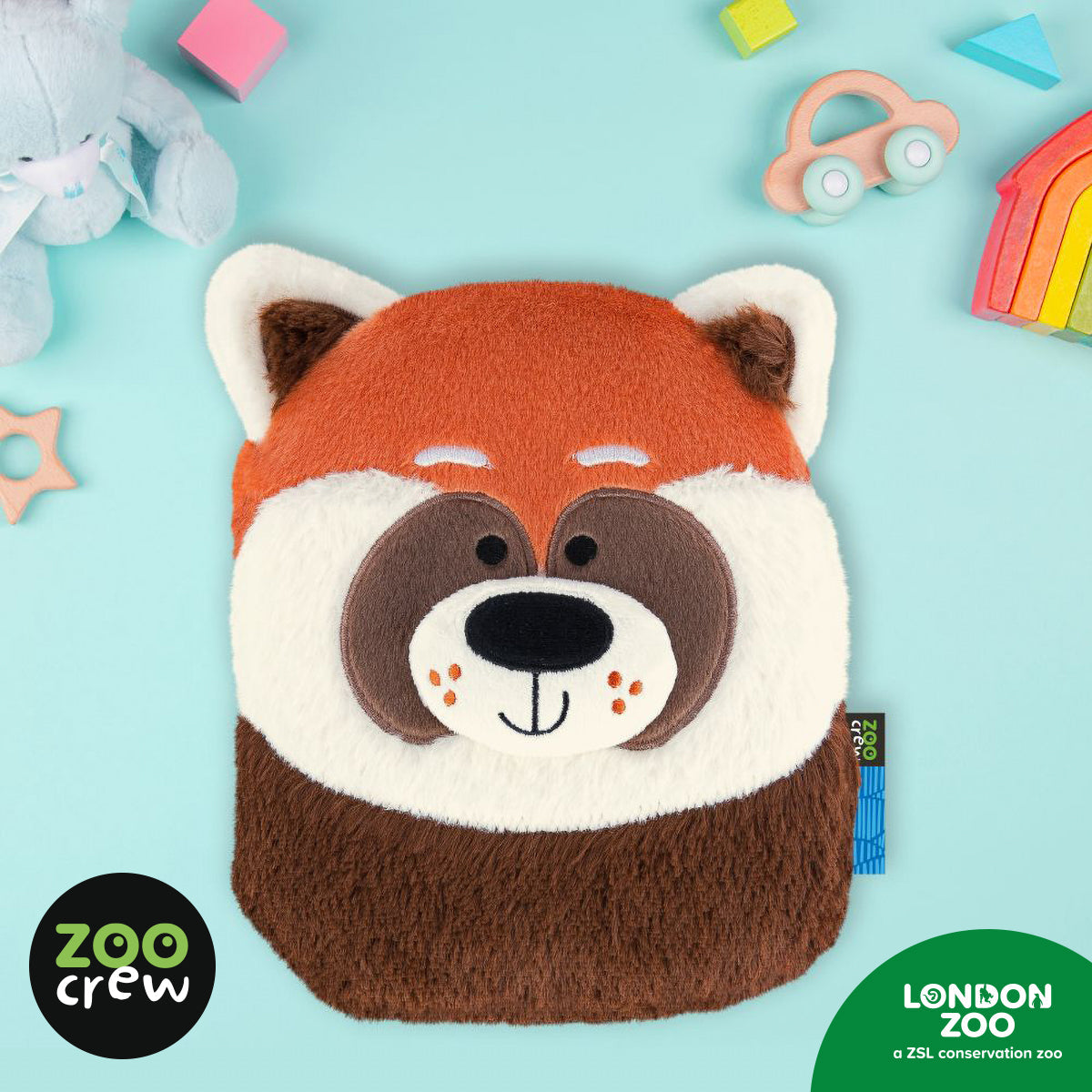 Product image 2 of Cuddly Lined Notebook Red Panda, a stationery item for ages 3+, by Make Believe Ideas.