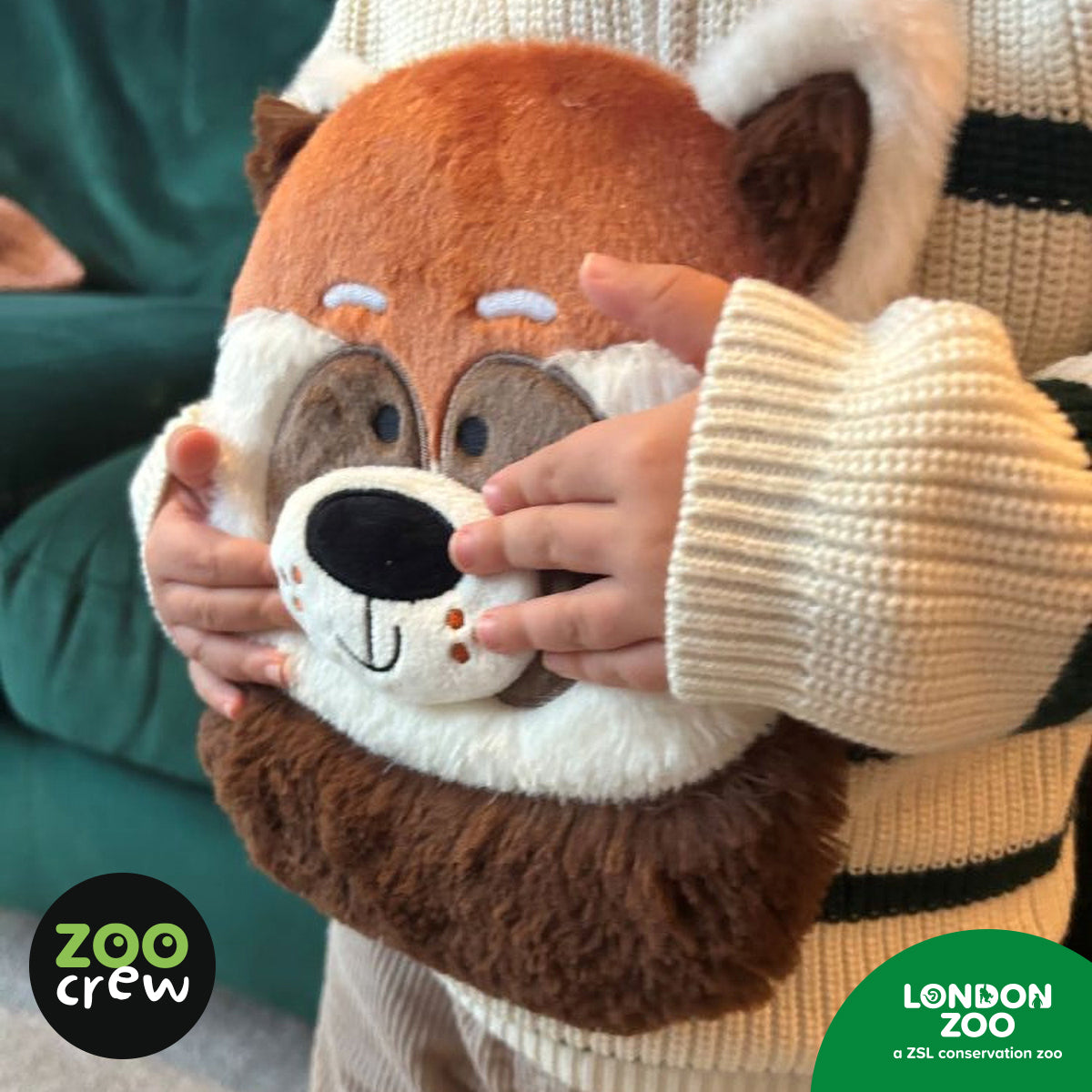 Product image 5 of Cuddly Lined Notebook Red Panda, a stationery item for ages 3+, by Make Believe Ideas.