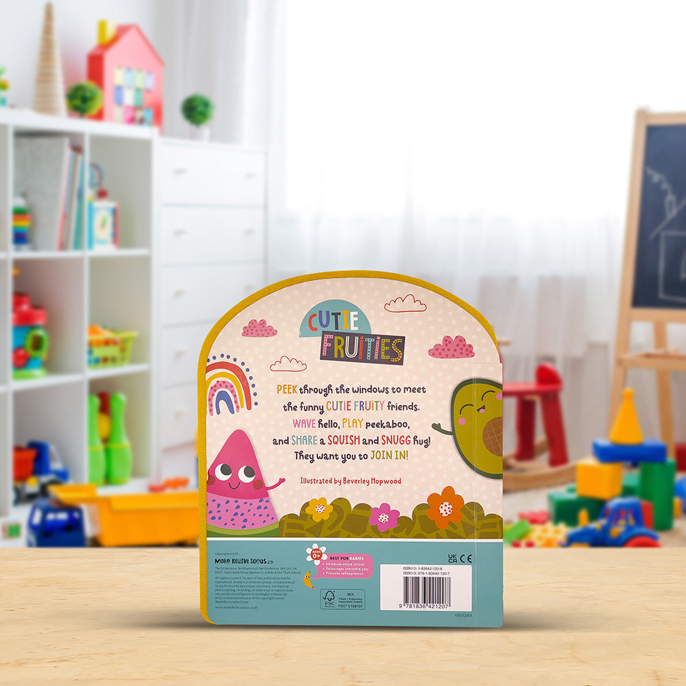 Product image 7 of Cutie Fruities, a board book for ages 0+, by Make Believe Ideas.