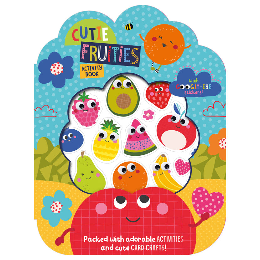 Product image 1 of Cutie Fruities Activity Book, a sticker activity book for ages 4+, by Make Believe Ideas.